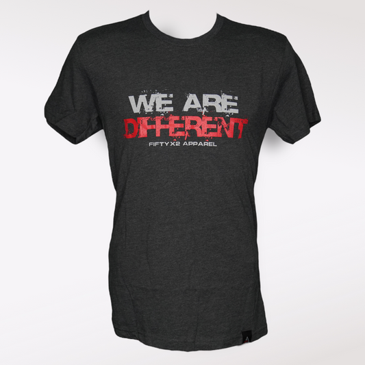 FIFTYX2 "WE ARE DIFFERENT" T-Shirt